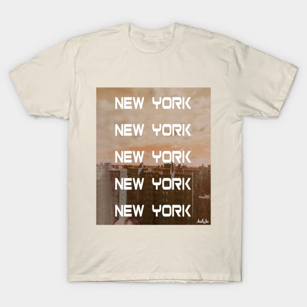 New York Projects T-Shirt by ArtByJ